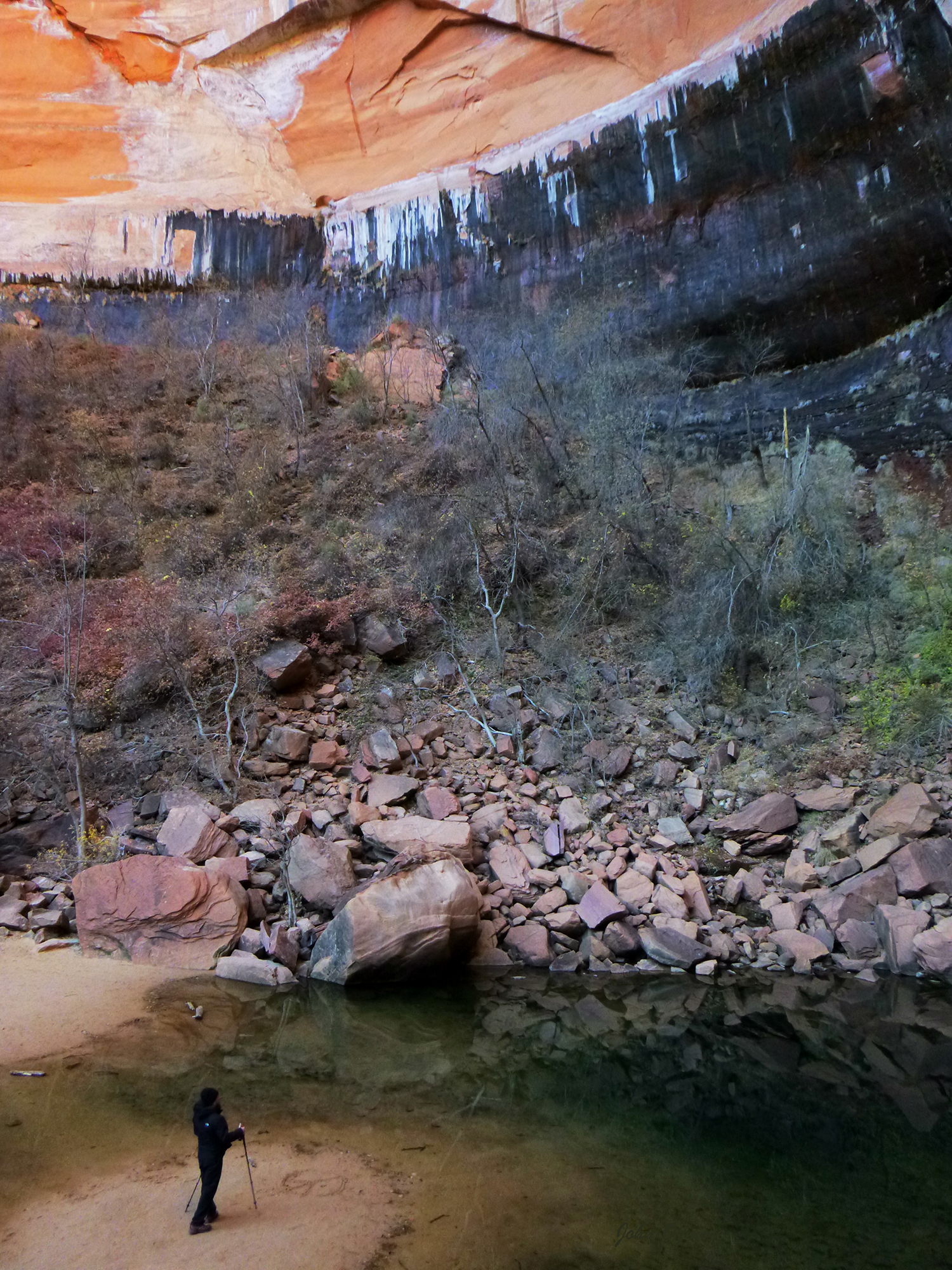 Daniel at Upper Emerald Pools
